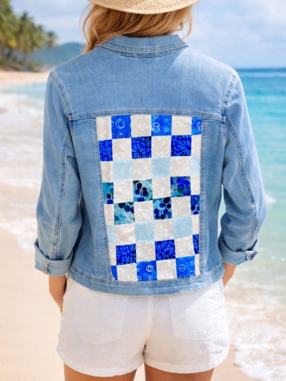 Patchwork Denim Jacket